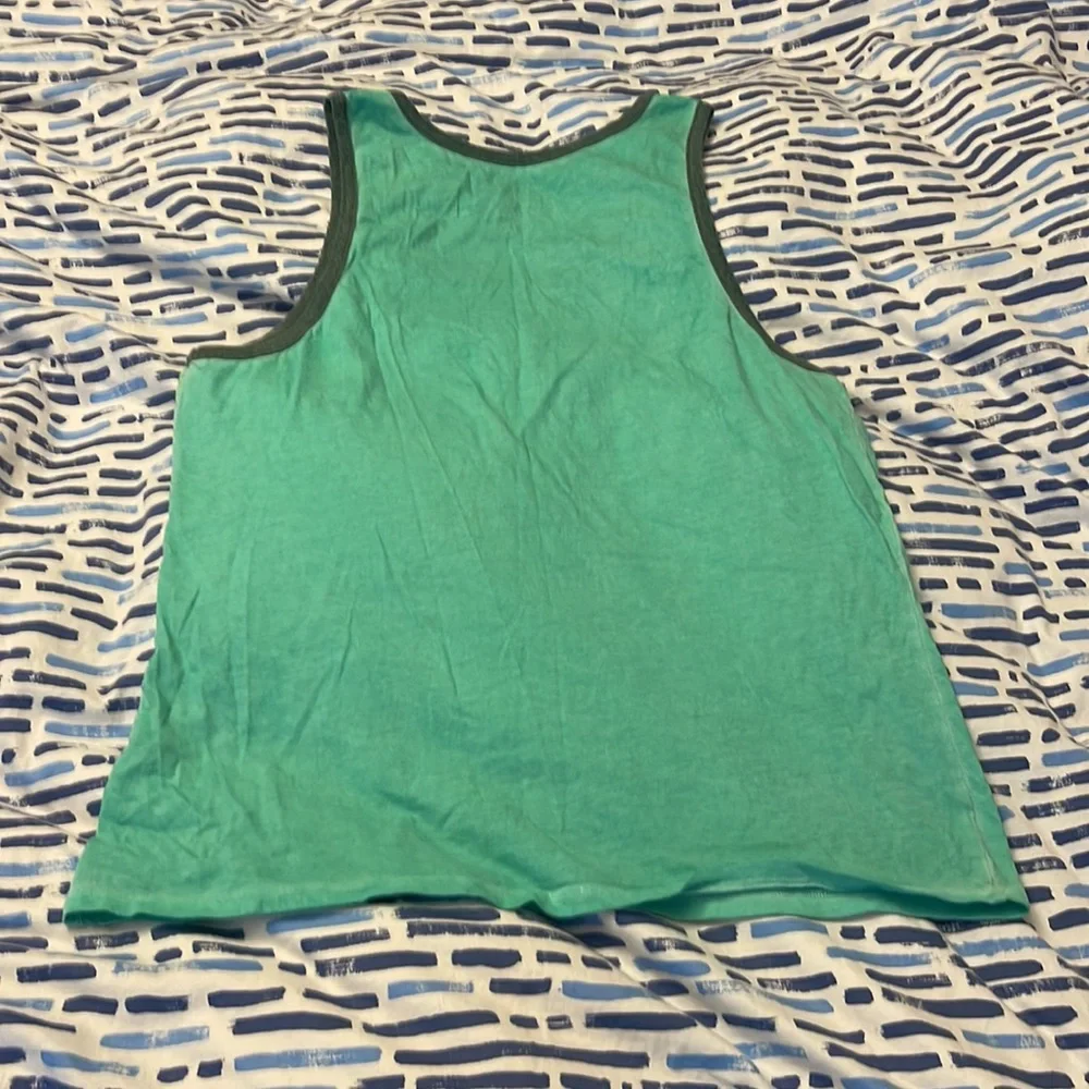 On the Byas mint green tank top - Picture 3 of 4